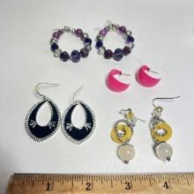 Lot of Various Pierced Earrings