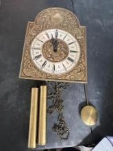 Linden West Germany Weighted Wall Mount Pendulum Clock