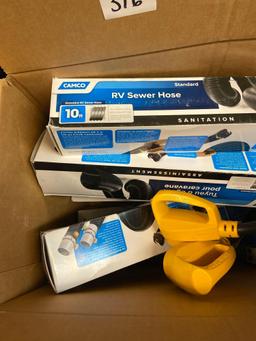 New RV sewer hose kit and hoses and more