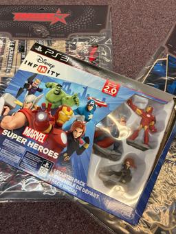 PS3 Disney marvel superheroes index sticker kit