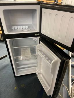 Brand new Anukis silver compact refrigerator