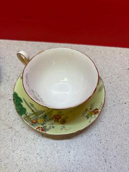 porcelain tea cups Porcelain powder holder