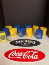 Advertising Koozies double sided signs, beverage can radio, clothing