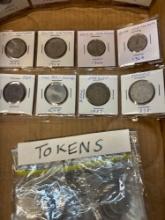 coins and tokens