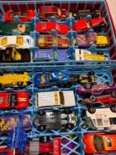 matchbox And other toy cars in case