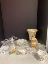 Fenton silver crest gold edge bowl porcelain and bone china items