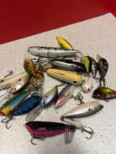approximately 20 brand new fishing lures headed Weston Rapala