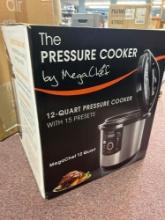 12 quart pressure cooker mega chef