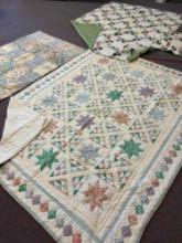 quilts and wall hanging