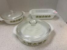 fire king Anchor hocking baking dishes