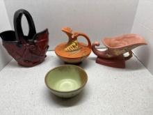 Frankoma Roseville and other pottery