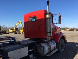 1993 KENWORTH T800 T/A TRUCK TRACTOR;
