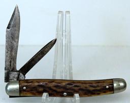 Old Bone Handle Remington UMC Two Blade Pocket Knife