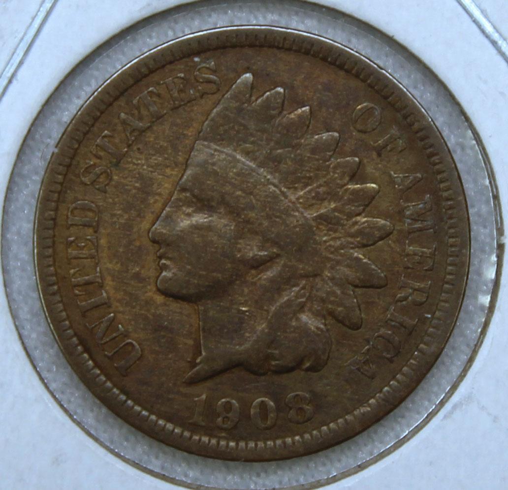 1908S Indian Head Cent, Key Date