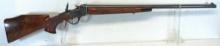 Winchester Model 1885 Low Wall .22 Short Engraved Deluxe Carved Wood Single Shot Rifle Lyman Rear