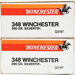 40 Rounds Of Winchester Super-X .348 Win Ammo