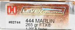 20 Rds Hornady LEVERevolution Ammunition 444 Marln