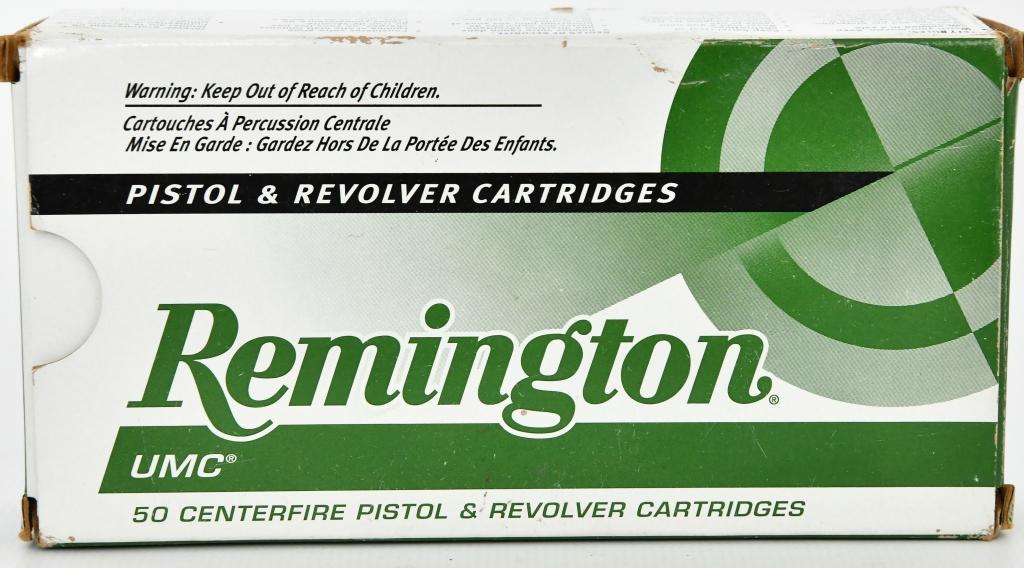 50 Rounds Of Remington UMC .40 S&W Ammunition