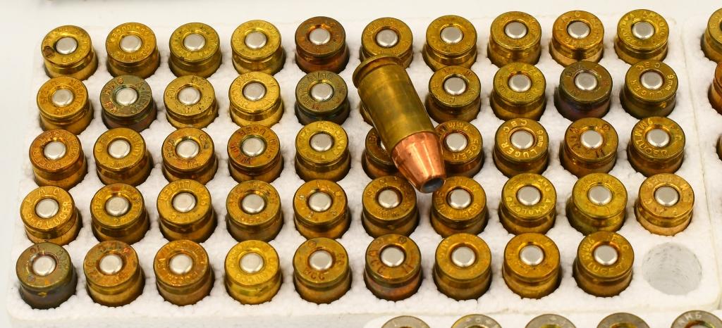 150 Rounds Of Remanufactured 9mm Luger Ammo