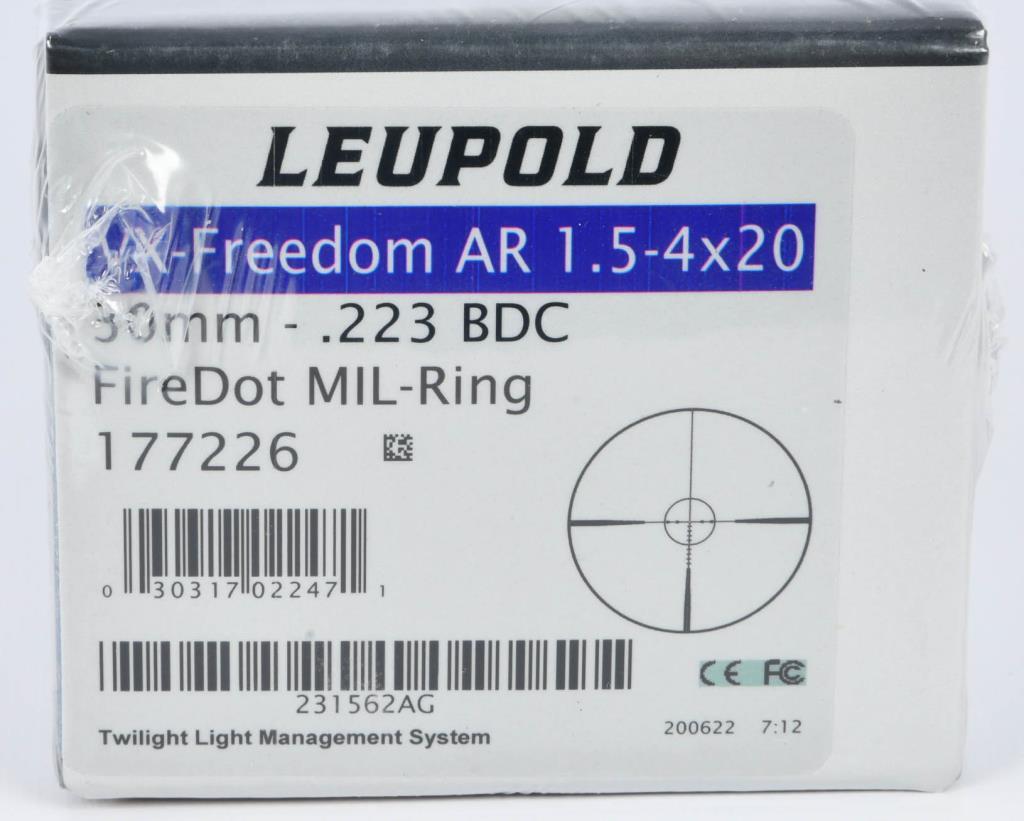 Brand New Leupold VX-Freedom 1.5-4x20 Riflescope