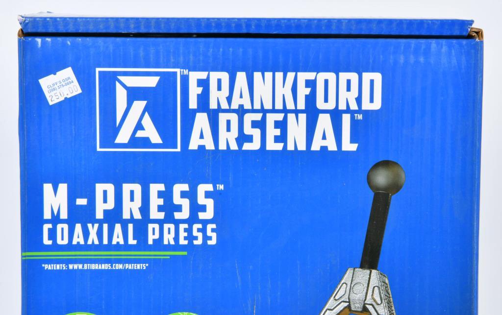 New Frankford Arsenal Reloading Single Stage Press