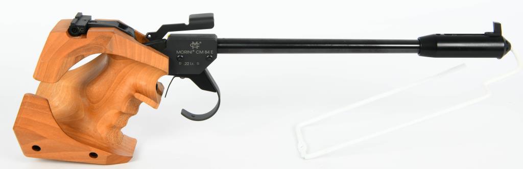 Swiss Morini CM 84 E Target Pistol .22 LR
