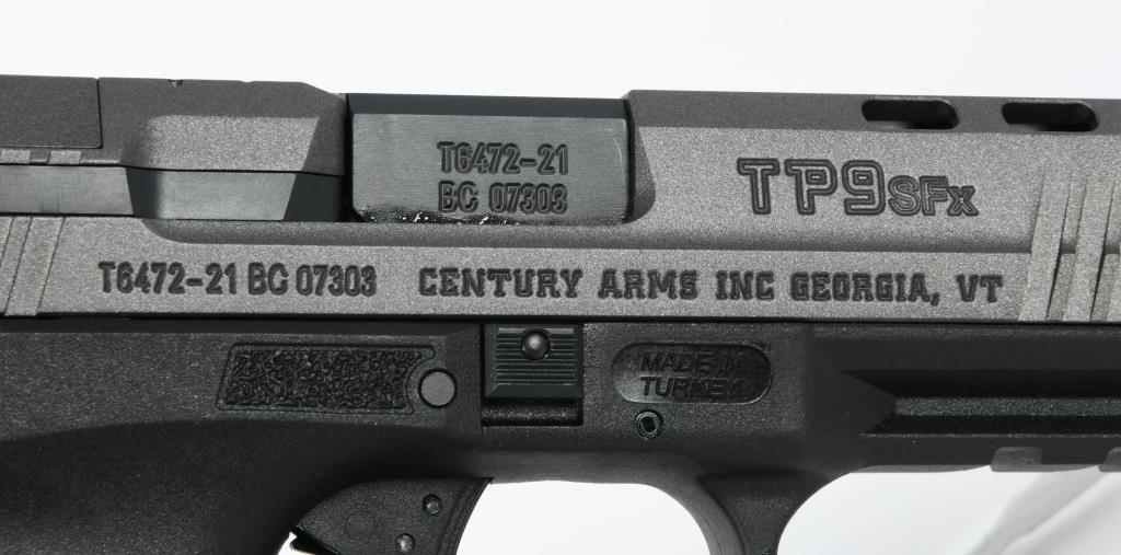 NEW Canik TP9SFx 9mm Semi Auto Match Pistol