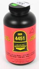 1 LB of IMR 4451 Rifle Powder