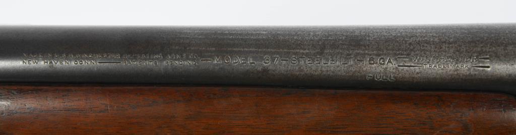 Winchester Model 37 Single Shot Shotgun 16 Gauge