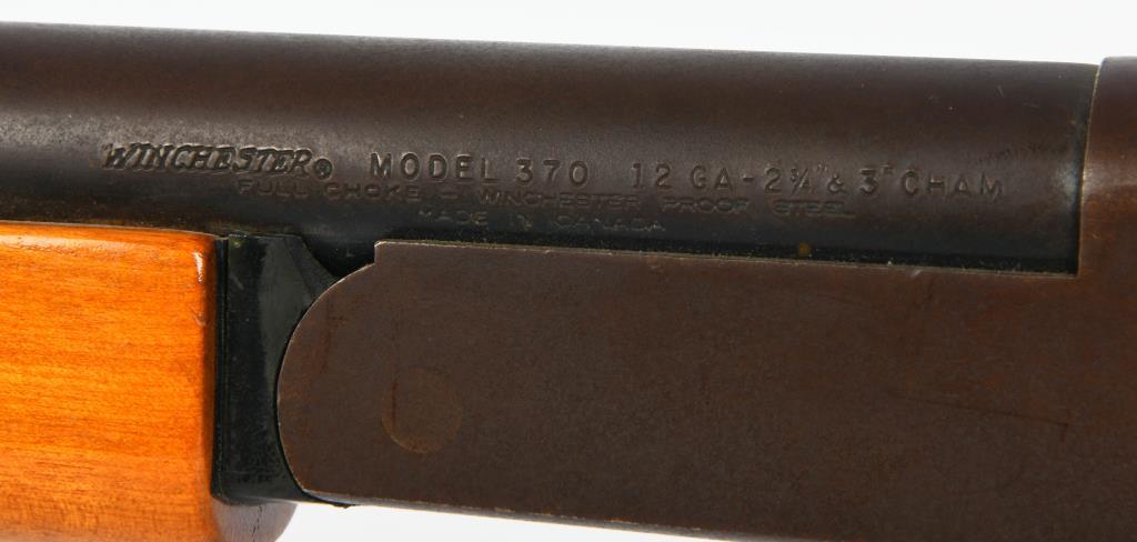 Winchester Model 370 Single Shot Shotgun 12 Gauge