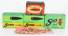 (4) various boxes of 7mm .284 Bullet tips see list