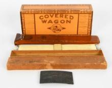 Keuffel & Esser Slide Ruler & Vintage Smoke box