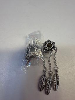 Ear Ring Gauges/ Tunnels For Ears 2 Sets