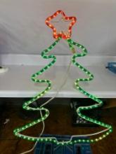 LED 2D Top Star Christmas Tree Decorative Lights