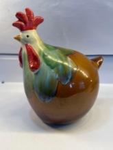 Vintage Ceramic Rooster Figurine