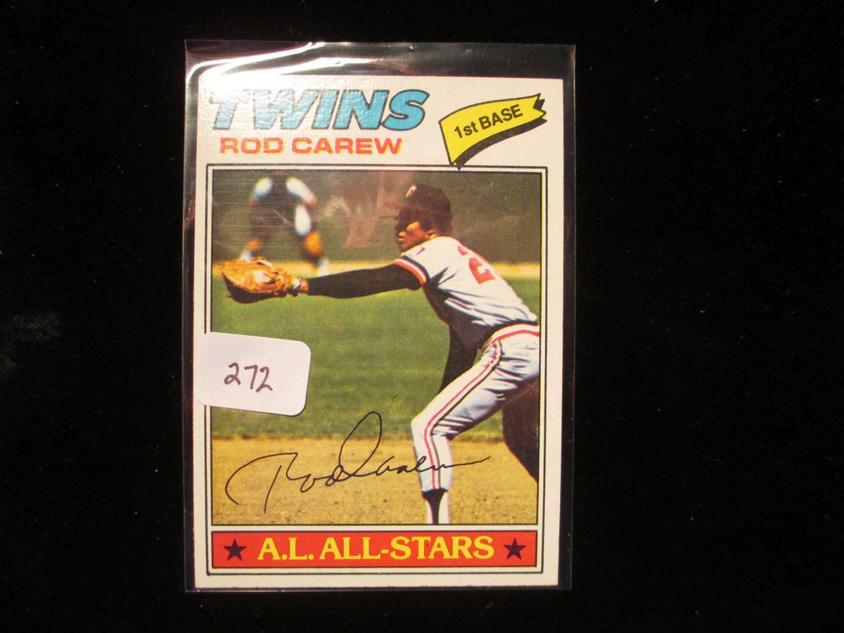 1977 Topps Baseball Rod Carew