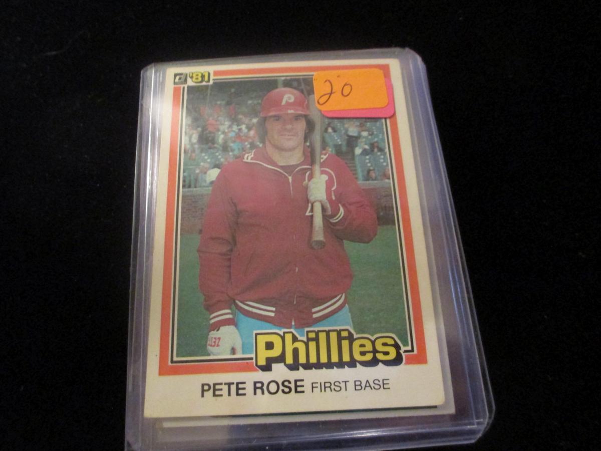 Pete Rose Vintage Card