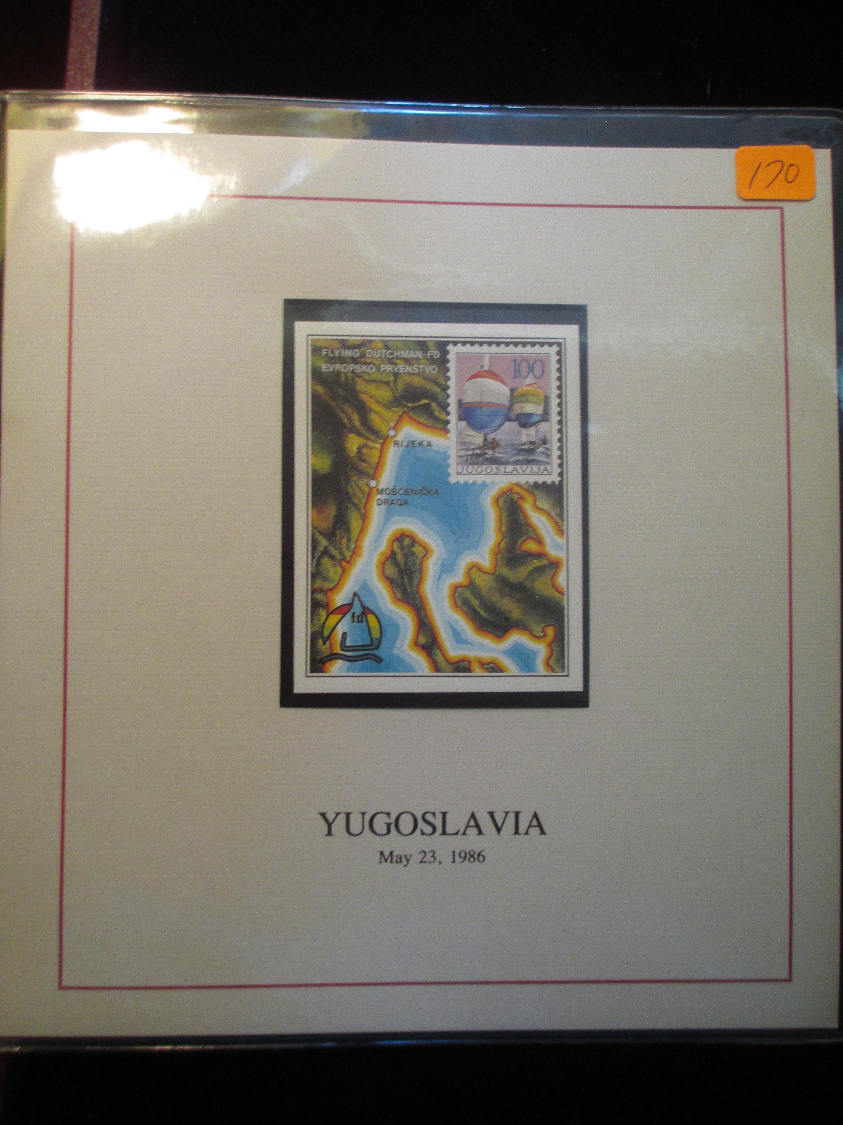 Yugoslavia Mint Stamp Page