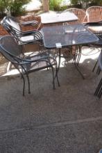 PATIO TABLE W/2 CHAIRS X1