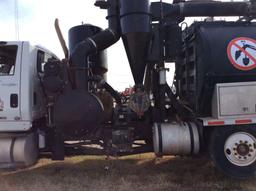 2011 INTERNATIONAL VACTOR HYDRO EXCAVATOR. DEALERS ONLY !!! WRECKED/PARTS
