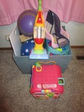 Toy Box with Toys