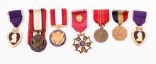 WWII US MEDAL OF FREEDOM & US ARMED FORCES MEDALS