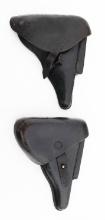 WWII GERMAN P08 LUGER PISTOL LEATHER HOLSTERS