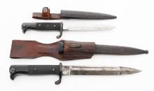 WWII GERMAN K98 BAYONET & KNIFE by WKC & EICKHORN