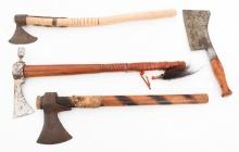 TOMAHAWK PIPE, CLEAVER, FOREST & THROWING AXES