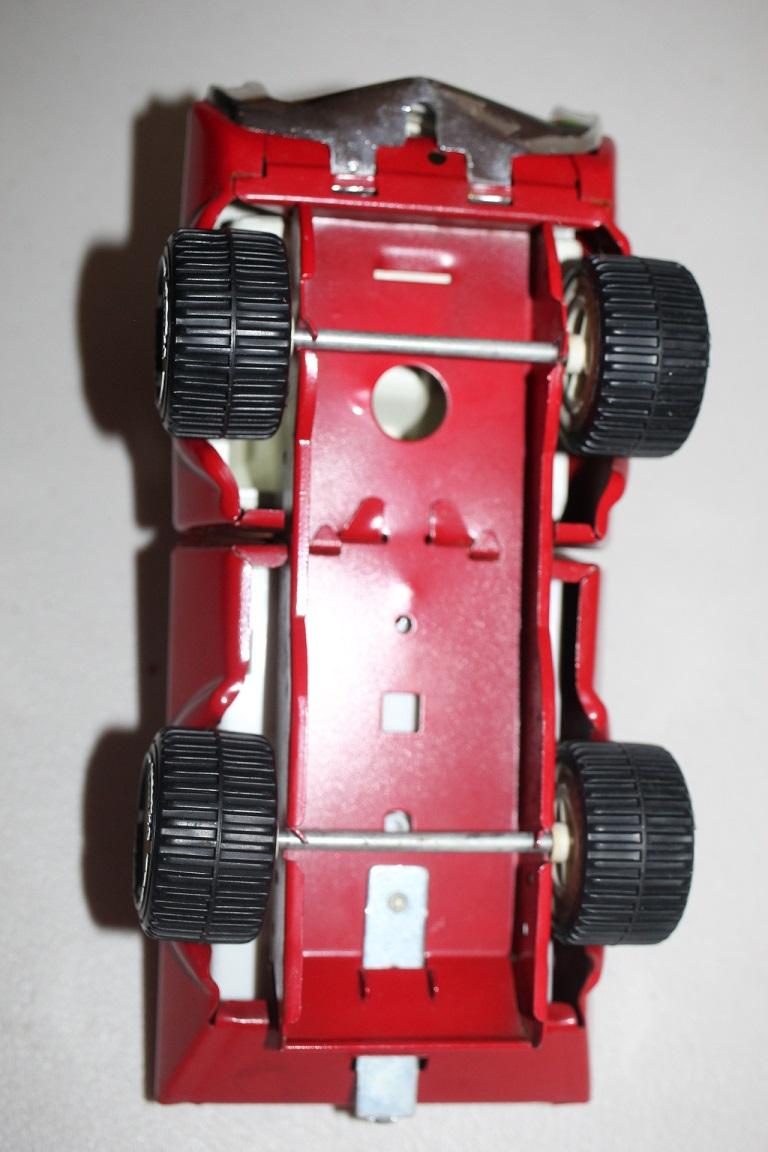 Tonka Red Truck, Metal & Plastic, 8 1/2"