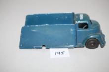 Vintage Slik Toy Truck, Aluminum, #9602, 7", Missing Rear Wheels
