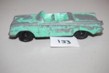 Vintage Tootsie Toy Car, Metal, 5 1/2"