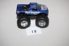 Hot Wheels Ford Blue Thunder Monster Jam Truck, 3 1/4"L