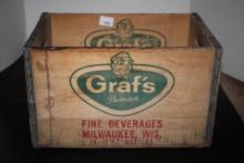 Graf's Premium Crate, Wood, Metal, 17" x 11 1/4" x 10 1/4"